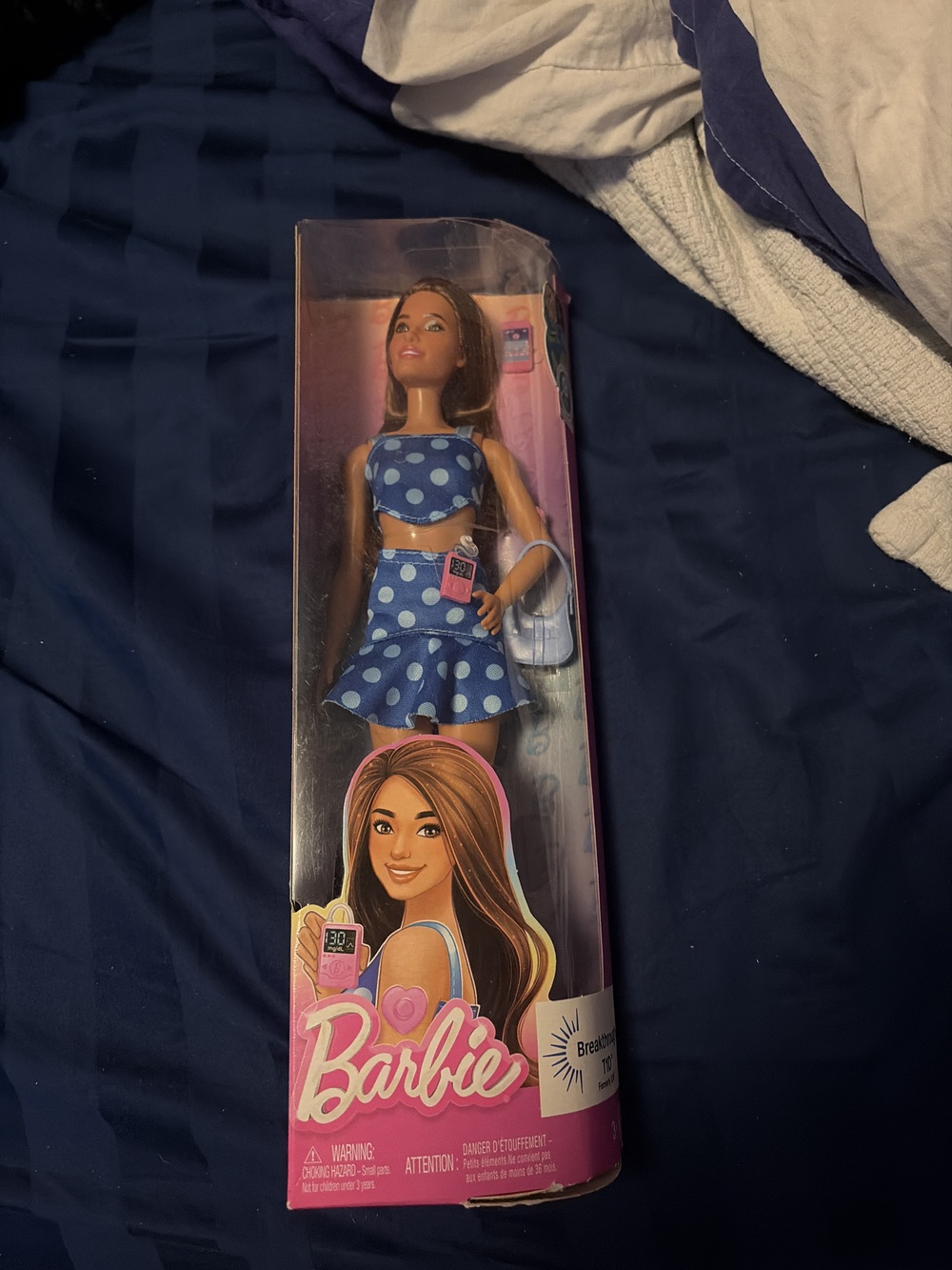 Barbie Fashionistas Doll #242 Polka Dot Skirt Set 12in New 2025